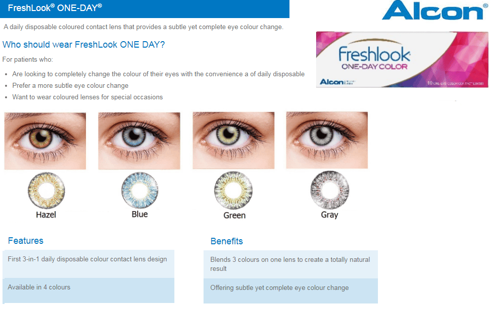 Freshlook 1-Day Color (10PCS) - Image 2